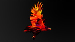 Обои для рабочего стола: Орёл  geometry