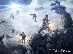 Обои для рабочего стола: Titanfall сражение