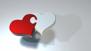 Обои для рабочего стола: 3d-сердца
