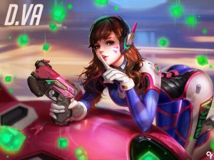 Обои для рабочего стола: D.VA