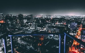 Обои для рабочего стола: Панорама города