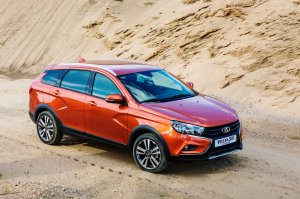 Обои для рабочего стола: Lada Vesta Cross