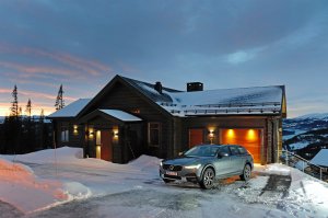 Обои для рабочего стола: Volvo Winter