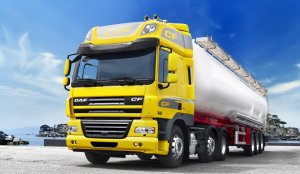 Обои для рабочего стола: Желтый DAF
