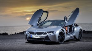 Обои для рабочего стола: BMW i8 купе 