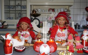 Обои для рабочего стола: Праздник у кукол