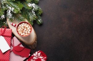 Обои для рабочего стола: Рождественский зефир
