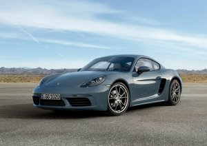 Porsche Cayman Metallic - скачать обои на рабочий стол