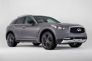 Обои для рабочего стола: Серый Infiniti