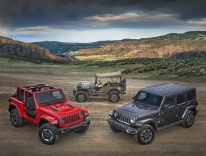 Jeep Wrangler на бездорожье - скачать обои на рабочий стол