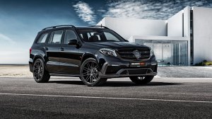 Черный Mercedes-Benz - скачать обои на рабочий стол