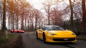 Обои для рабочего стола: Ferrari 458