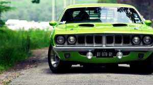 Обои для рабочего стола: Plymouth Barracuda