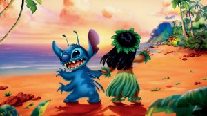 Обои для рабочего стола: Lilo and Stitch