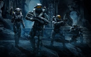 Обои для рабочего стола: Гвардейцы Halo 