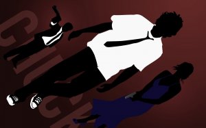 Обои для рабочего стола: Силуэты людей