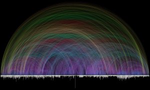 Обои для рабочего стола: Лучи радуги 