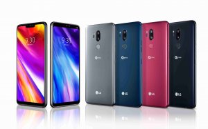 Смартфоны LG G7 ThinQ - скачать обои на рабочий стол