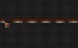 Обои для рабочего стола: Пиксельная полоса