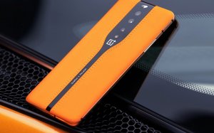 Оранжевый смартфон OnePlus Concept One  - скачать обои на рабочий стол